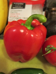 Perfect red pepper from Pete's!