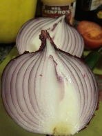 Red onions are cool, aren't they?